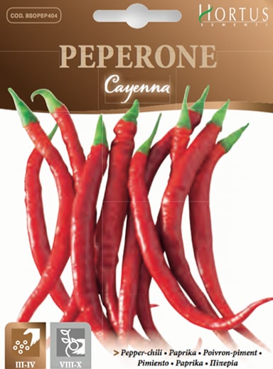 SEMI PEPERONE CAYENNA