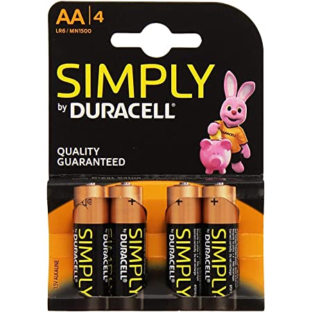 Pila Simply Duracell tipo AA4 Stilo