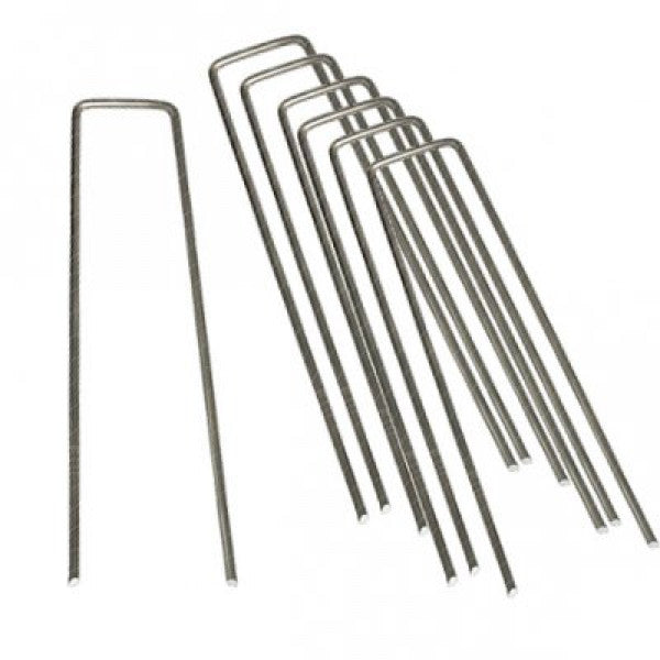 SET 20 PICCHETTI FERMA PRATO TELO ZINCATO VERDELOOK 799/66