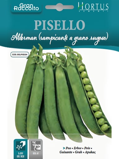 PISELLO ALDERMAN(RAMPICANTE A GRANO RUGOSO)