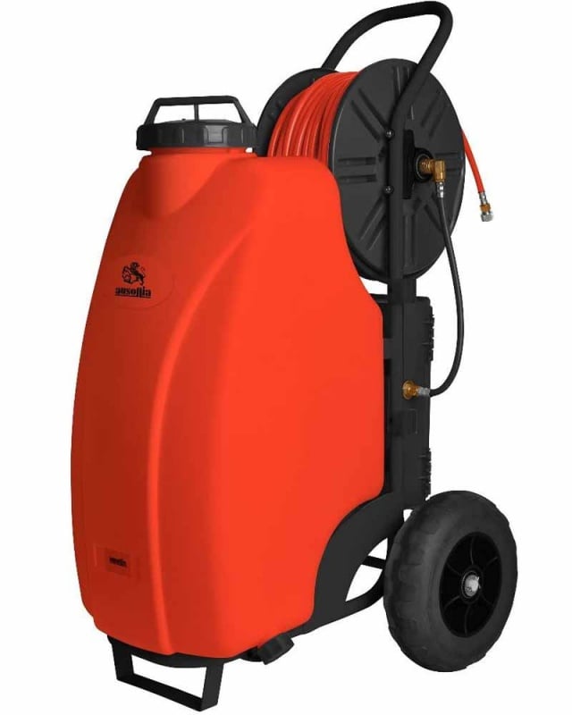 POMPA 45 LT.CARRELLATA A BATTERIA  AUSONIA