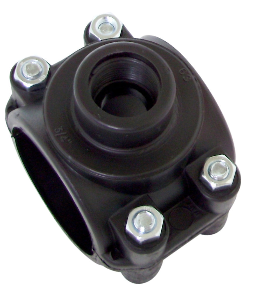 PRESA A STAFFA PER TUBO POLIETILENE 63X3/4