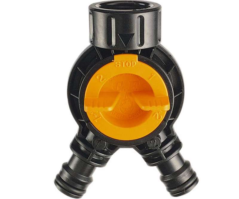 PRESA RUBINETTO 3/4 A DOPPIA USCITA GF