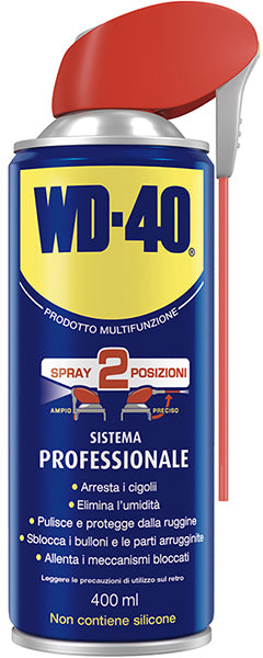 LUBRIFICANTE WD40 DA 400ML CON EROGATORE SPRAY FLEX