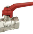 VALVOLA A SFERA PASSAGGIO TOTALE DA 2" F/F ZINCATA CON LEVA