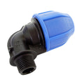 CURVA GOMITO A 90° 75X2"1/2 MASCHIO A COMPRESSIONE TUBO POLIETILENE