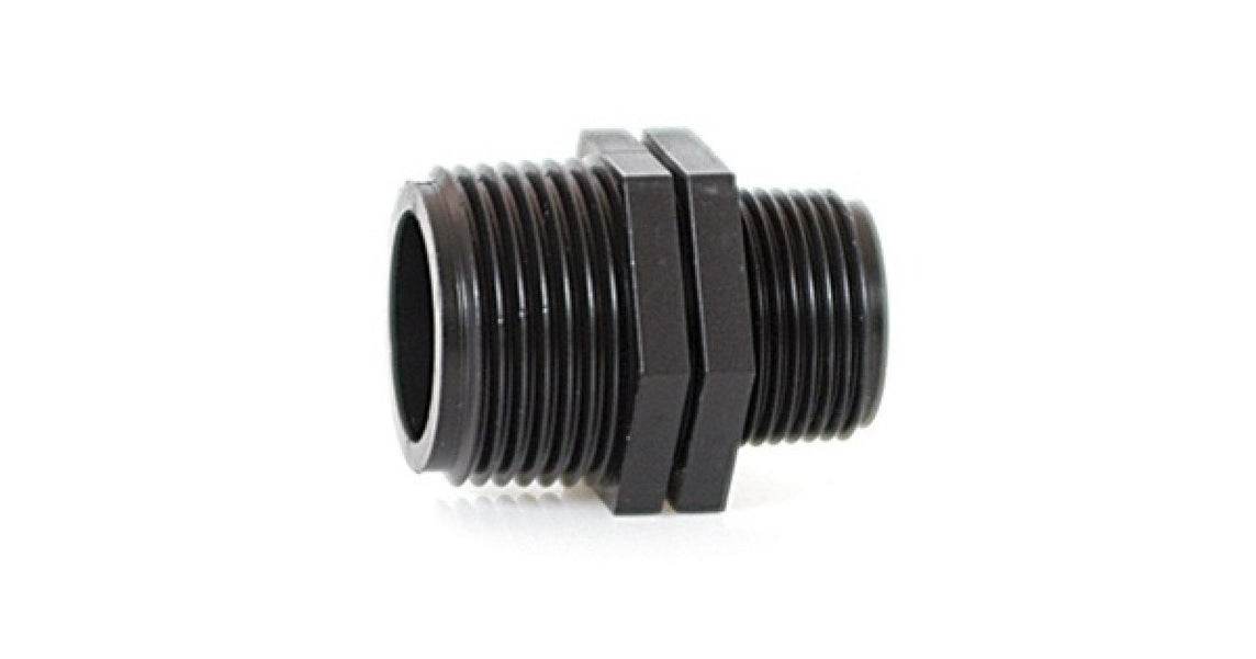 NIPPLO RIDOTTA RACCORDO 1"MX3/4 M NERO