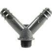 RACCORDO PORTAGOMMA DUE LATI A Y NERO 16X16X3/4 MASCHIO