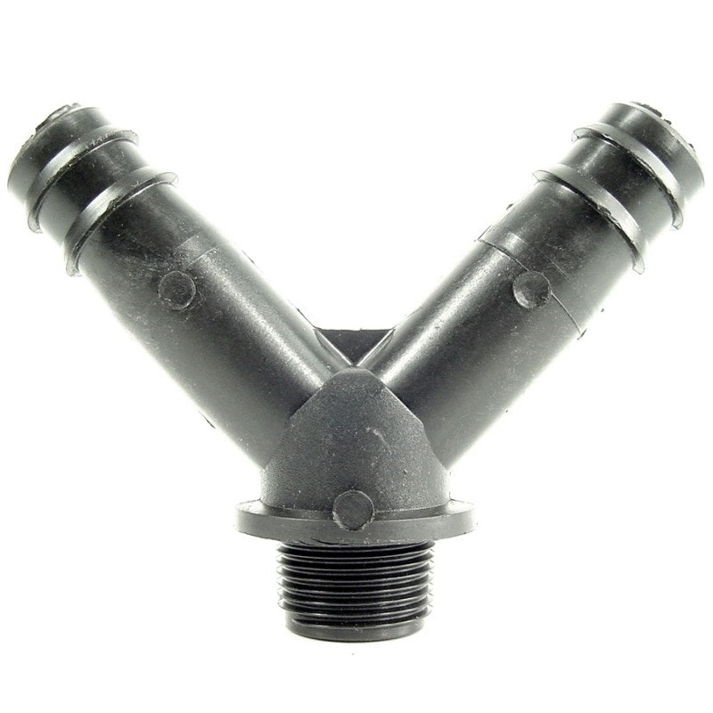 RACCORDO PORTAGOMMA DUE LATI A Y NERO 16X16X3/4 MASCHIO