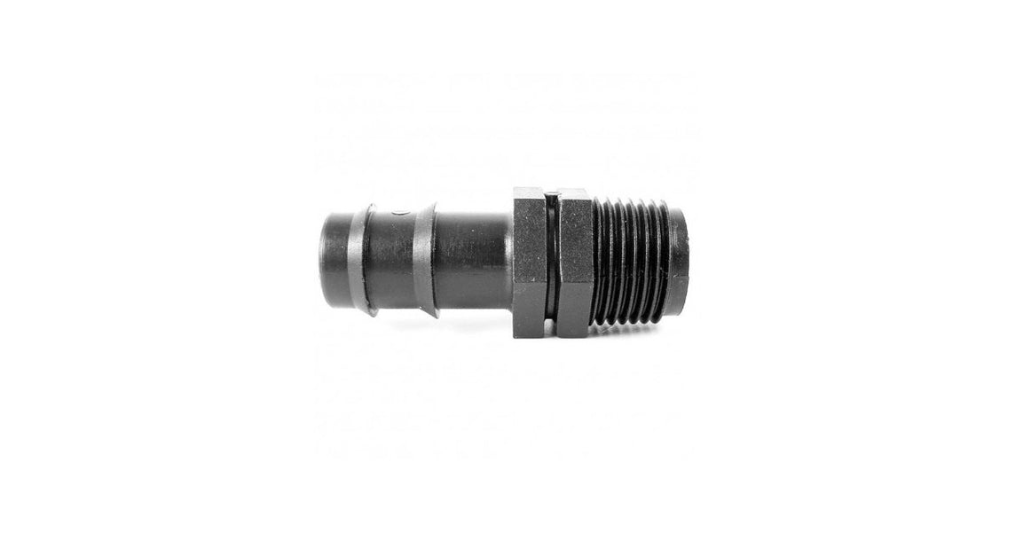 RACCORDO PORTAGOMMA MASCHIO NERO 3/4X20