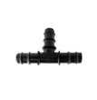 TEE RIDOTTA NERA A PORTAGOMMA 25X20X25