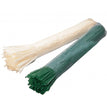 RAFFIA SINTETICA CM.100 BIANCA/VERDE CILLI SPEZZONI PRETAGLIATI