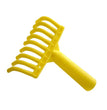 RASTRELLO MANUALE PLASTICA PER OLIVE 9 DENTI CON FORO PER MANICO
