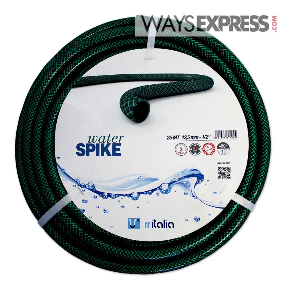 ROTOLO TUBO WATER SPIKE DIAMETRO 12.5 METRI 25 RR ITALIA