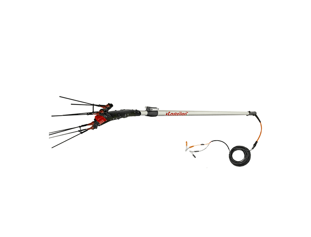 ABBACCHIATORE A BATTERIA VERTIGO LUNGO 12 V 2.4 MT. 3.20MT ALLUMINIO