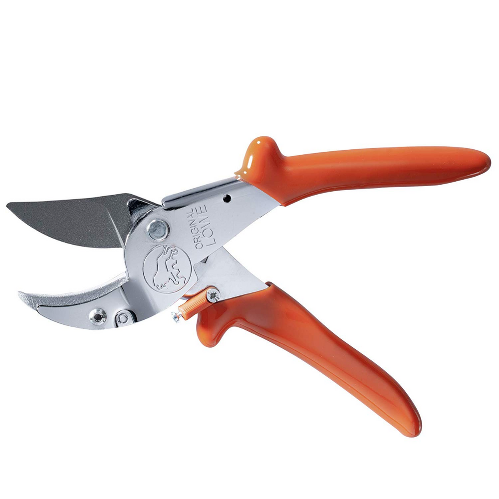 FORBICE AMBOSS CON LAMA E IMPUGNATURA CURVATA LUNGHEZZA 21CM STOCKER