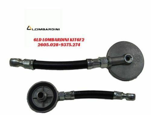 COPERCHIO NAFTA LOMBARDINI PICCOLO COMPLETO DI TUBO 6LD360/400