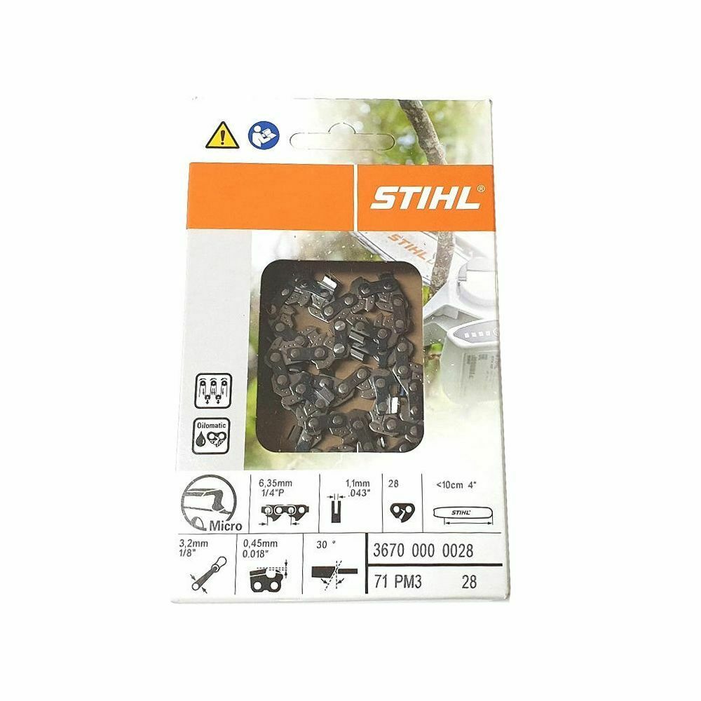 CATENA 28 MAGLIE 1/4 1,1  PER PAOTATORE GTA26 STIHL