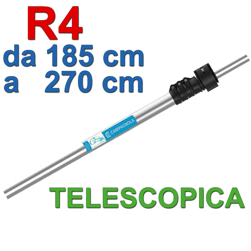 ASTA ROTATIVA TELESCOPICA IN ALLUMINIO 185-70CM CAMPAGNOLA
