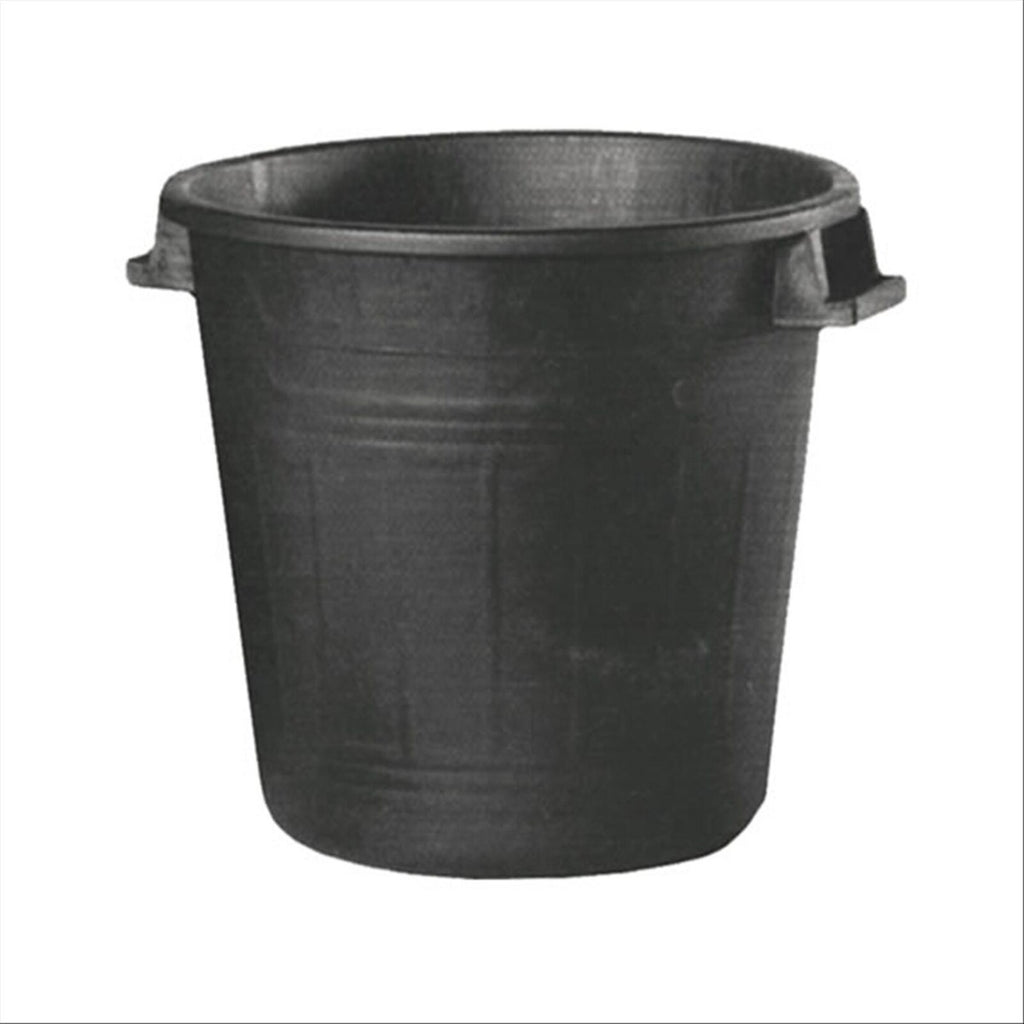 TINA IN PLASTICA NERA ALTEZZA 45 CM DIAMETRO 45 CM