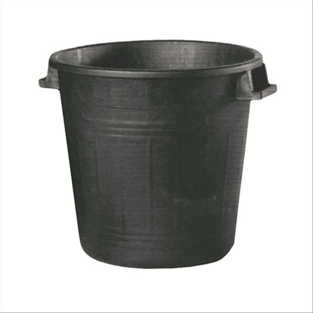 TINA IN PLASTICA NERA ALTEZZA 45 CM DIAMETRO 45 CM