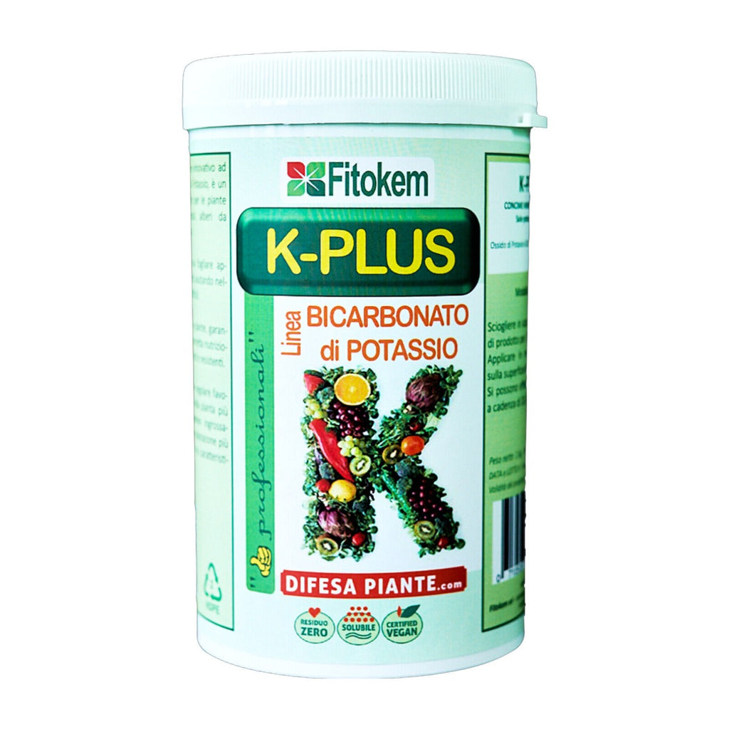CONCIME MINERALE BICARBONATO DI POTASSIO BOLLA PESCO DA 1 KG FITOKEM