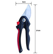 FORBICE PER POTATURA SG-FP24 INOX SANDRI GARDEN 16 MM SOFT GRIP
