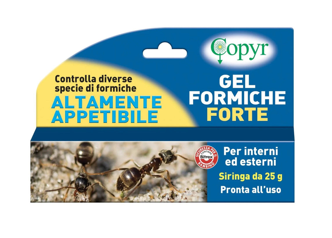 GEL FORMICHE FORTE IN SIRINGA 25GR. COPYR