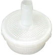 VALVOLA/CESTINO DI FONDO 9MM BIANCO