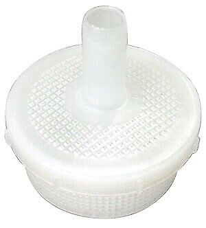 VALVOLA/CESTINO DI FONDO 9MM BIANCO
