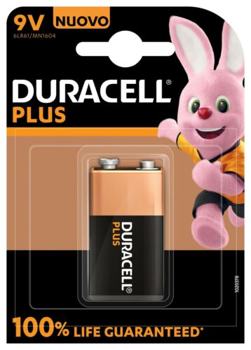 PILA TRANSISTOR DURACELL PLUS 9VOLT