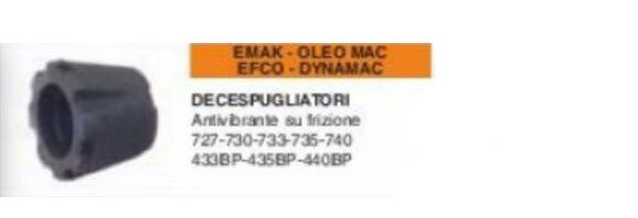 ANTIVIBRANTE PER DECESPUGLIATORE 730/735/740 OLEOMAC