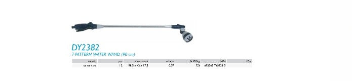 Lancia a doccia con prolunga RR Italia