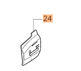 Lamierino ricambio motosega Oleomac GS520-947-952