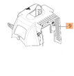 CUFFIA CILINDRO PER DECESPUGLIATORE SPARTA 381/441 OLEOMAC