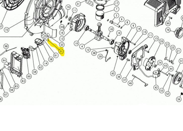 KIT VITI + GUARNIZIONI CILINDRO/FLANGIA SERIE 3 per Atomizzatore CIF