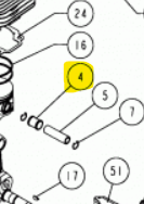 GABBIA AD AGHI PER SPINOTTO C7 PER ATOMIZZATORE CIFARELLI