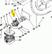 LEVETTA PROLUNGA SUL CARBURATORE PER ATOMIZZATORE M1200 CIFARELLI