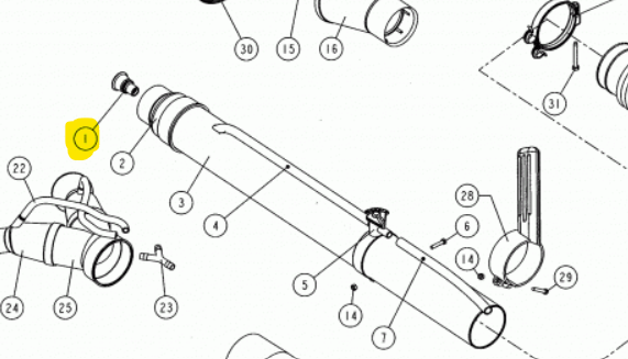 UGELLO L80-99 PER ATOMIZZATORE M1200 CIFARELLI