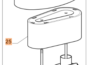 FILTRO ARIA PER TRATORINO OM 84/91/93/98/99/101/103/108 OLEOMAC