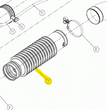 Tubo flessibile anm per atomizzatore M1200 CIFARELLI