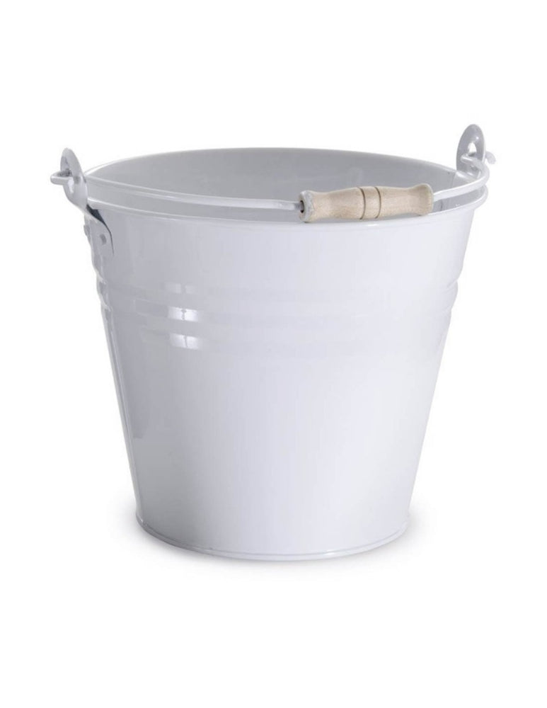 SECCHIO ZINCO LT.10 BIANCO VERDELOOK