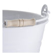 SECCHIO ZINCO LT.10 BIANCO VERDELOOK