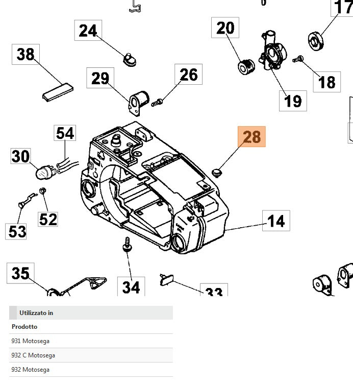 SCHEDA TECNICA 50030053R