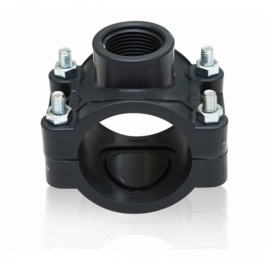 PRESA A STAFFA PER TUBO POLIETILENE 75X1"