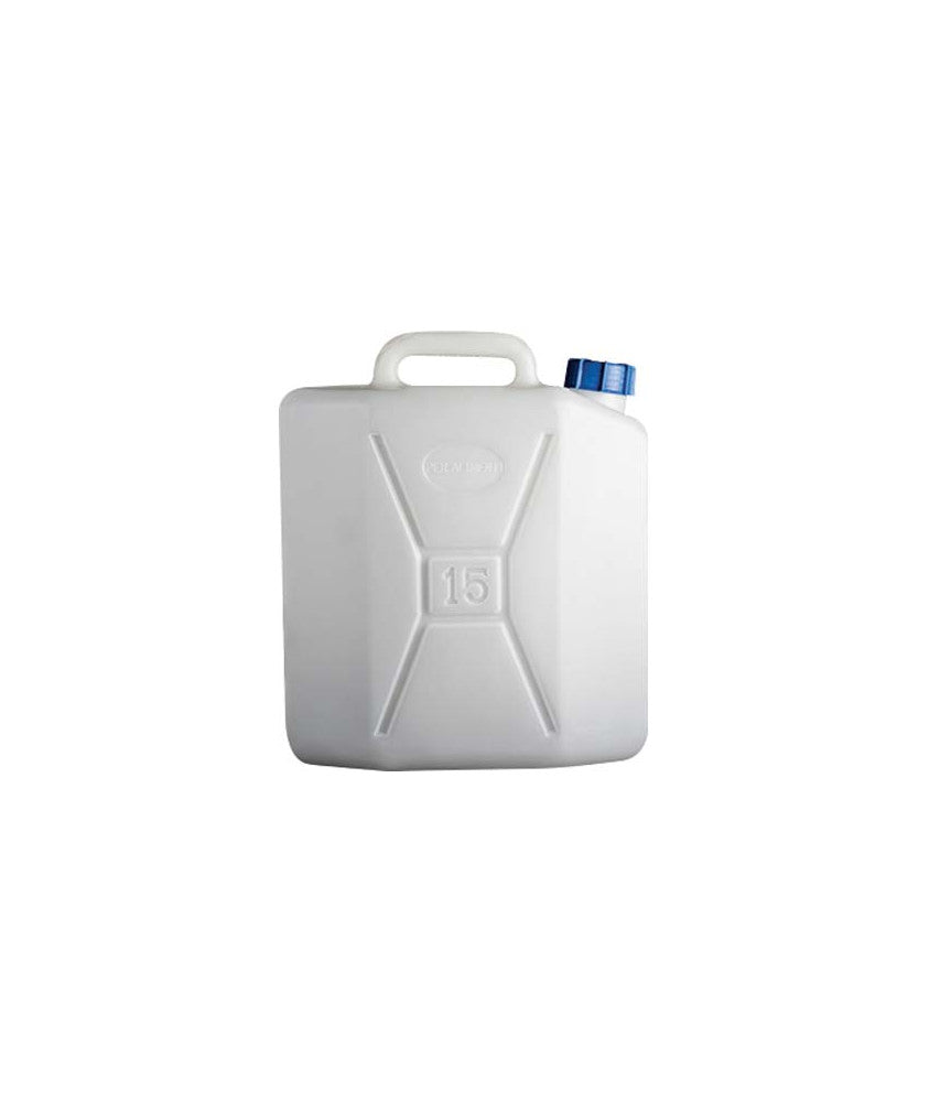 TANICA LATTINA PLASTICA BIANCA LT.15