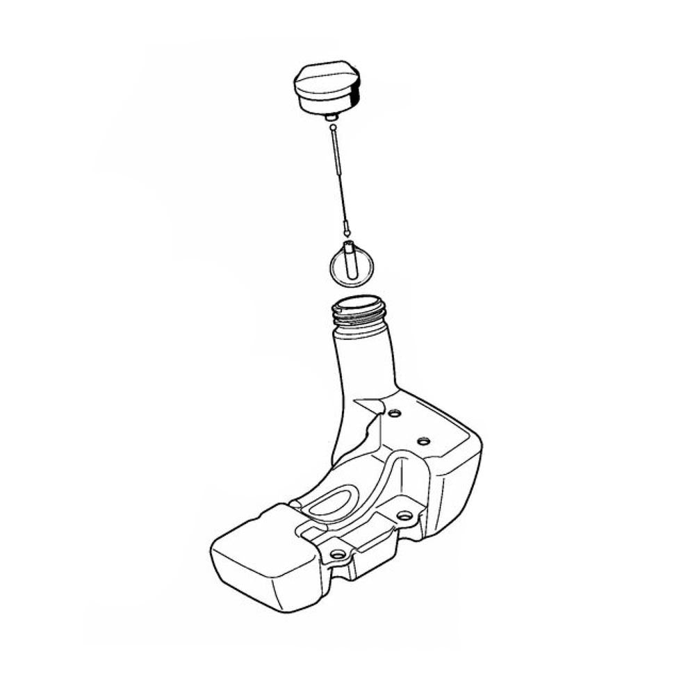 Tappo serbatoio ricambio per decespugliatore FS120 Stihl