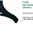DISCO TRE PUNTE MULCHING DENTATO JOANS