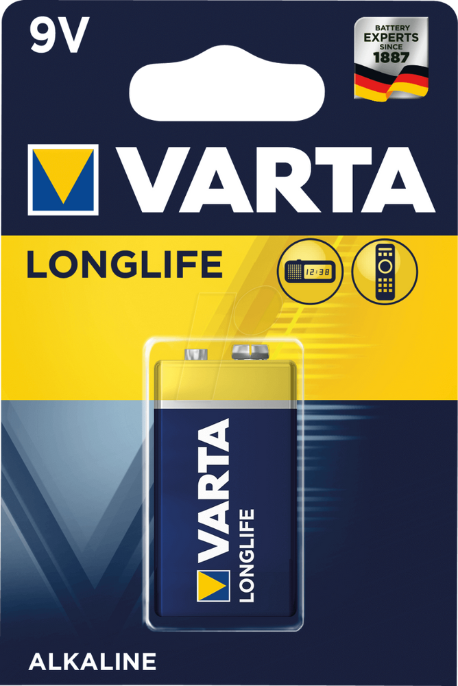 PILA VARTA TRANSISTOR 9V