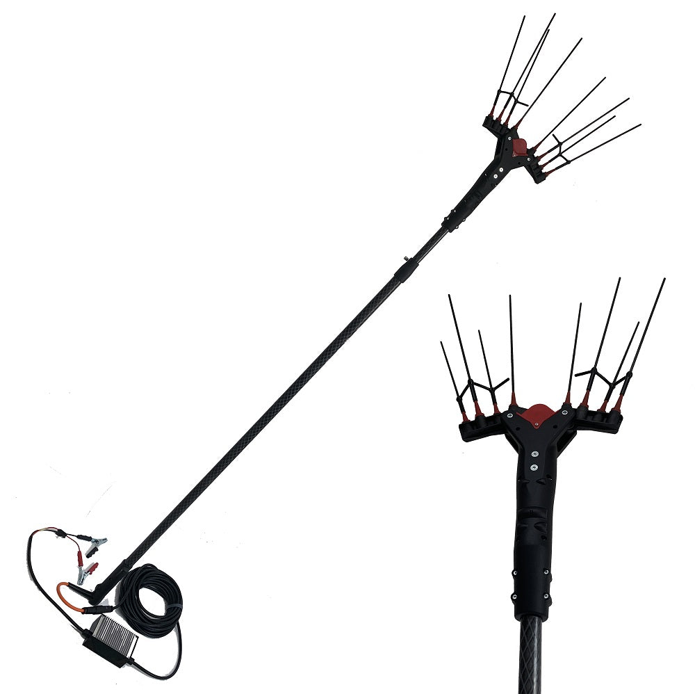 ABBACCHIATORE ELETTRICO BATTERIA VERTIGO L CARBONIO 30 V 240/320 CM
